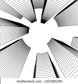 abstract 3d architecture