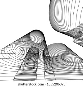 abstract 3d architecture