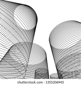abstract 3d architecture