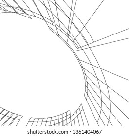 abstract 3d architecture