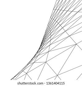 abstract 3d architecture