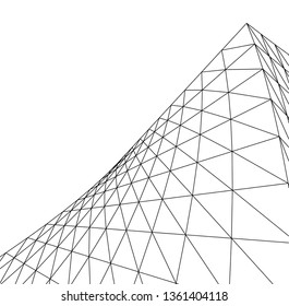 abstract 3d architecture