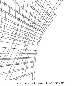 abstract 3d architecture