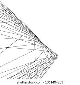 abstract 3d architecture