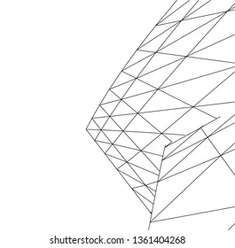 abstract 3d architecture