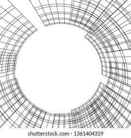 abstract 3d architecture