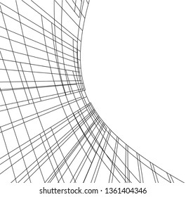 abstract 3d architecture