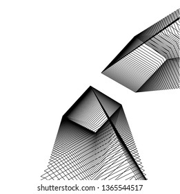 abstract 3d architecture