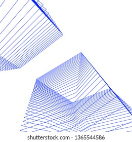 abstract 3d architecture