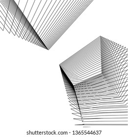 abstract 3d architecture