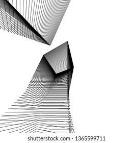 abstract 3d architecture