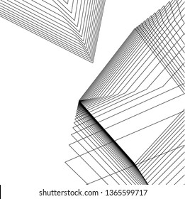 abstract 3d architecture