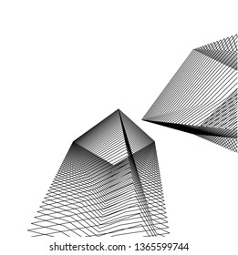 abstract 3d architecture