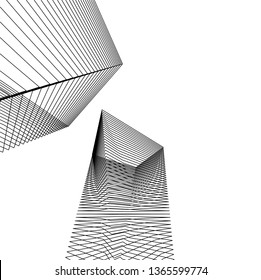 abstract 3d architecture