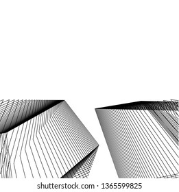 abstract 3d architecture
