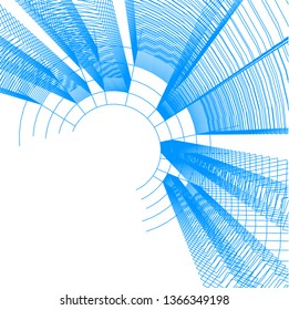 abstract 3d architecture