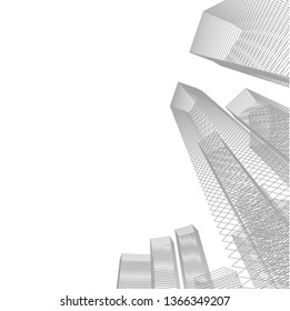 abstract 3d architecture