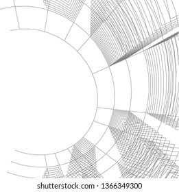 abstract 3d architecture