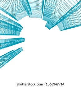 abstract 3d architecture