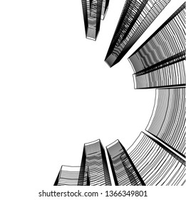 abstract 3d architecture