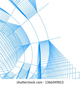 abstract 3d architecture