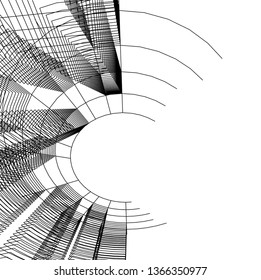 abstract 3d architecture