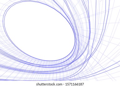 abstract 3d architecture building construction
