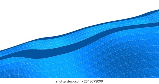 Abstract 3d architecture geometric background 