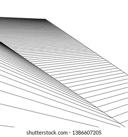 abstract 3d architecture, vector background  
