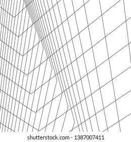 abstract 3d architecture, vector background  
