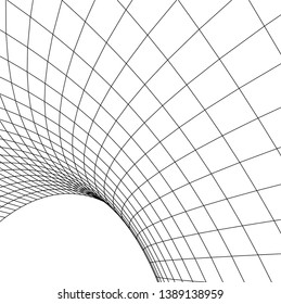 abstract 3d architecture, vector background