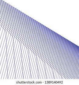 abstract 3d architecture, vector background