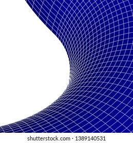 abstract 3d architecture, vector background