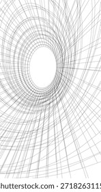 Abstract 3d architecture vector illustration