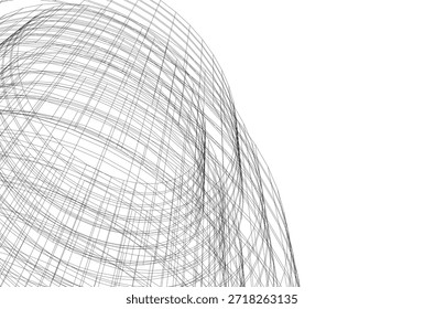 Abstractas Ilustración vectorial de arquitectura 3D