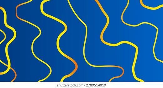 Abstrakter 3D-Hintergrund mit blau-orangefarbenen Papierlagen. Vektorgeometrische Illustration von geschnittenen Formen. Grafikdesign-Element. Trendy Design. Dekoration für Geschäftspräsentation