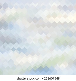 Abstract 3d background with cubes in vintage colors. Bright colorful texture. Vector illustration