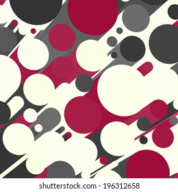 Abstract 3d background with cylinders.  Vector illustration. 