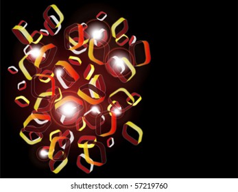 abstract 3d background eps10