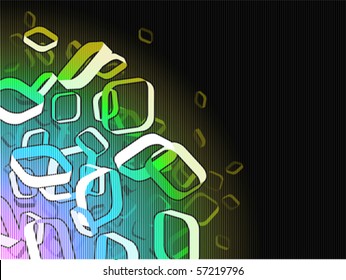abstract 3d background eps10