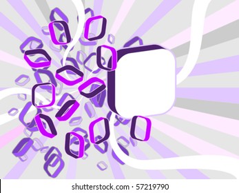 abstract 3d background eps8