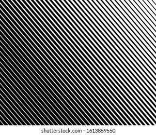 Abstract 3d background with optical illusion wave. Black and white horizontal lines with wavy distortion effect for prints, web pages, template, posters, monochrome backgrounds and pattern
