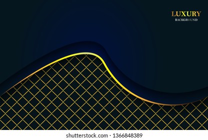 Abstract 3d background with overlap layer on space for text and background design