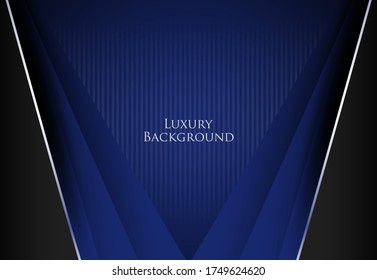 Abstract 3d background paper layers. Vector geometric illustration of carbon sliced shapes textured with golden glittering lines. Graphic design element. Elegant decoration