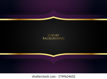 Abstract 3d background paper layers. Vector geometric illustration of carbon sliced shapes textured with golden glittering lines. Graphic design element. Elegant decoration