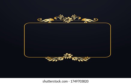 Abstract 3d background paper layers. Vector geometric illustration of carbon sliced shapes textured with golden glittering lines. Graphic design element. Elegant decoration