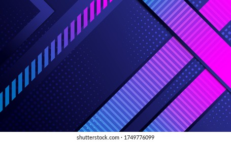 Abstract 3d background paper layers. Vector geometric illustration of carbon sliced shapes textured with golden glittering lines. Graphic design element. Elegant decoration