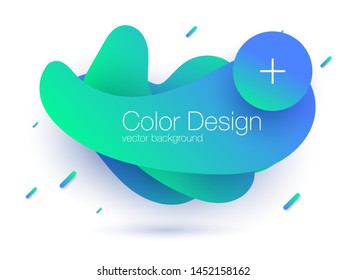 Abstract 3d background with papercut shapes. Paper design, vector creative trendy illustration. Stock vector