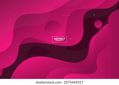 Abstract 3d background. Pink wave background with simple pattern. Modern and cool design. Vector eps10