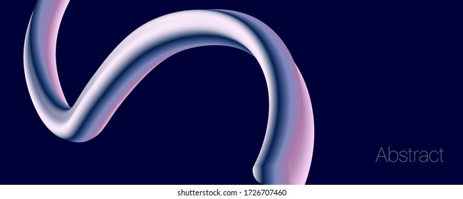 Resumen del fondo 3d. Formas plásticas coloridas. Formas de color líquido para los fondos de composición. Fundas abstractas de moda. Carteles de diseño futurista. Ilustración del vector